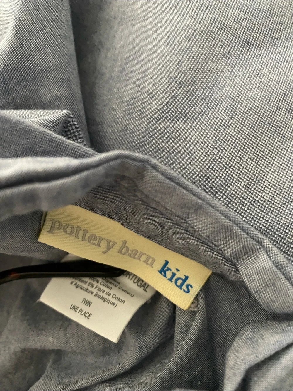 Pottery Barn Kids classic blue